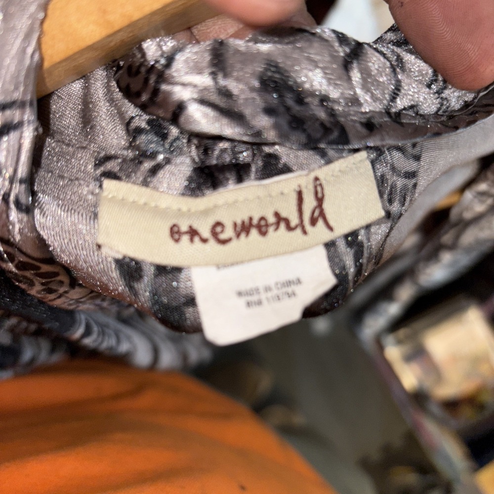Oneworld Jacket Small Y2K - Picture 5 of 6